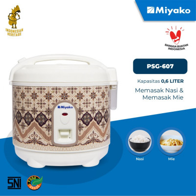 ME2010 - Rice Cooker Miyako PSG607 Penanak Nasi 0.63 Liter PSG 607